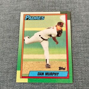 1990 Topps San Diego Padres Baseball Card Trading Card